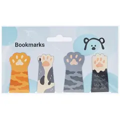 Закладки магнитные для книг, 4шт., MESHU &quot;Cat paw&quot;, фото 1