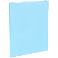 Папка с 20 вкладышами OfficeSpace, 17мм, 400мкм, синяя полупрозрачная, фото 1