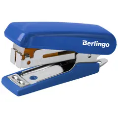 Мини-степлер №10 Berlingo &quot;Comfort&quot; до 10л., пластиковый корпус, синий, фото 1