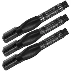 Корректирующий карандаш Berlingo &quot;Double Black&quot;, 08мл, металлический наконечник, фото 1