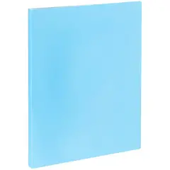 Папка с 40 вкладышами OfficeSpace, 21мм, 400мкм, синяя полупрозрачная, фото 1