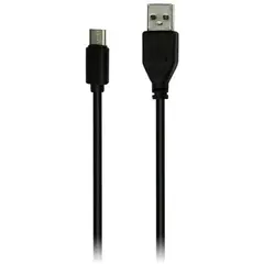 Кабель Smartbuy iK-3112, USB2.0 (A) - Type C, 2A output, 1м, белый, черный, фото 1