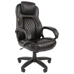 Кресло офисное CH 432, экокожа, черное, 7028641, фото 1