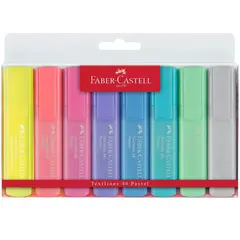 Набор текстовыделителей Faber-Castell &quot;46 Pastel+Superfluorescent&quot; 8 цв., 1-5мм, пластик. уп., европодвес, фото 1