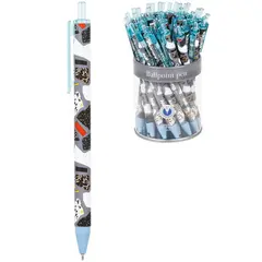 Ручка шариковая автоматическая Greenwich Line &quot;Chic terrazzo&quot; синяя, 0,7 мм, игольчатый стержень, софт-тач, фото 1