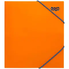 Папка для тетрадей на резинке Мульти-Пульти, А5, 500мкм, оранжевая, фото 1
