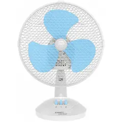 Вентилятор настольный Scarlett SC-DF111S19, 2 режима, голубой, белый, фото 1