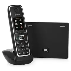IP Телефон Gigaset C530A IP System, память 200 номеров, АОН, повтор, часы, черный, S30852H2526S301, фото 1