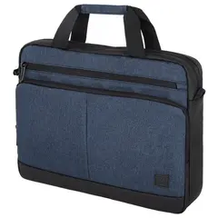 Сумка-портфель BRAUBERG &quot;Forward&quot; с отделением для ноутбука 15,6&quot;, темно-синяя, 29х40х9 см, 270833, фото 1