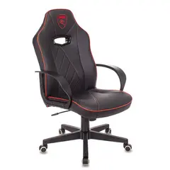 Кресло компьютерное Zombie VIKING XS, экокожа, черное/красное, 1443134, фото 1