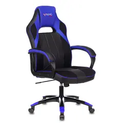 Кресло компьютерное Zombie VIKING 2 AERO, экокожа/ткань, черное/синее, 1180817, фото 1