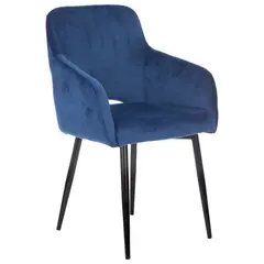 Кресло CH-380F, на ножках, ткань, темно-синее, 1611131, фото 1