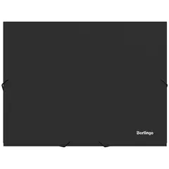 Папка-короб на резинке Berlingo А4, 30мм, 800мкм, черная, фото 1