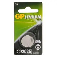 Батарейка GP CR2025 (DL2025) литиевая BC1, фото 1