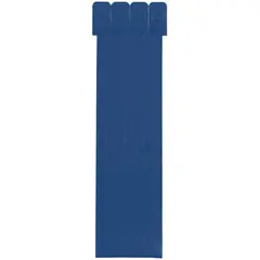 Набор закладок для книг 7*370мм (ляссе с клеевым краем), ArtSpace, 08 шт., синий, фото 1