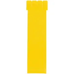Набор закладок для книг 7*370мм (ляссе с клеевым краем), ArtSpace, 08 шт., желтый, фото 1