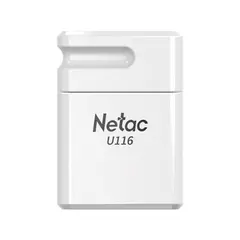 Флеш-диск 16 GB NETAC U116, USB 2.0, белый, NT03U116N-016G-20WH, фото 1