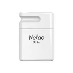 Флеш-диск 32 GB NETAC U116, USB 2.0, белый, NT03U116N-032G-20WH, фото 1