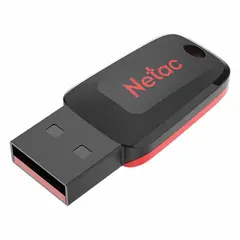 Флеш-диск 8GB NETAC U197, USB 2.0, черный, NT03U197N-008G-20BK, фото 1