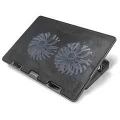 Подставка для ноутбука с охлаждением 2 порта USB-A, LED подсветка, 37х26х5см, BRAUBERG, 513617, фото 1