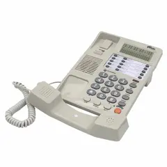 Телефон RITMIX RT-495 white, АОН, спикерфон, память 60 ном., тональный/импульсный режим, белый, 80002153, фото 1