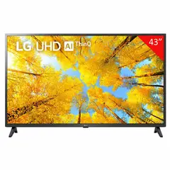 Телевизор LG 43UQ75006LF, 43&quot; (109 см), 3840 x 2160, 4K, 16:9, SmartTV, WiFi, черный, 3205263, фото 1