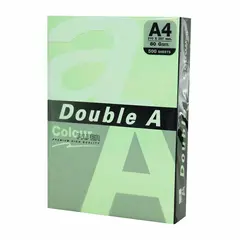Бумага цветная DOUBLE A, А4, 80 г/м2, 500 л., пастель, зеленая, фото 1