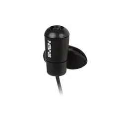 Микрофон-клипса SVEN MK-170, кабель 1,8 м, 58 дБ, пластик, черный, SV-014858, фото 1