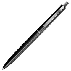 Ручка шариковая автоматическая ОФИСМАГ &quot;M17&quot;, СИНЯЯ, корпус черный, стандартный узел 0,7 мм, линия письма 0,5 мм, 144159, фото 1