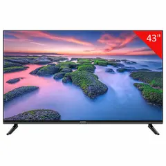 Телевизор XIAOMI Mi LED TV A2 43&quot; (108 см), 1920х1080, FullHD, 16:9, SmartTV, WiFi, черный, L43M8-AFRU, фото 1