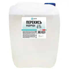 Средство дезинфицирующее Перекись водорода, 6%, канистра, 5 л, Самарамедпром, фото 1