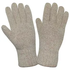 Перчатки шерстяные АЙСЕР, утепленные, размер 11 (XXL), бежевые, ПЕР700, фото 1