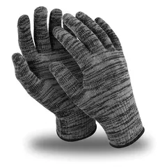 Перчатки шерстяные MANIPULA ВИНТЕР ЛЮКС, утепленные, размер 10, серые, TW-59/WG-702, фото 1