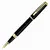 Ручка подарочная перьевая WATERMAN &quot;Exception Black GT Slim&quot;, черный лак, позолоченные детали, синяя, S0636930, фото 1