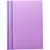 Папка-скоросшиватель пластик. OfficeSpace, А4, 160мкм, фиолетовая с прозр. верхом, фото 1