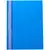 Папка-скоросшиватель пластик. OfficeSpace, А4, 160мкм, синяя с прозр. верхом, фото 1
