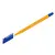 Ручка шариковая OfficeSpace &quot;xTrio&quot; синяя, 0,7мм, трехгр., желтый корпус, на масл. основе, штрихкод, фото 1