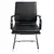 Кресло для приемных и переговорных CH-993-Low-V с низкой спинкой, экокожа, хром, черное, CH-993-LOW-V/BL, фото 3