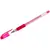 Ручка гелевая Crown &quot;Hi-Jell Needle Grip&quot; красная, 0,7мм, грип, игольчатый стержень, штрих-код, фото 1