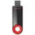 Флэш-диск 16 GB, SANDISK Cruzer Dial, USB 2.0, черный/красный, SDCZ57-016G-B35, фото 2