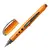 Ручка-роллер STABILO &quot;Worker&quot;, ЧЕРНАЯ, оранжевый корпус, &quot;soft-touch&quot;, узел 0,7 мм, линия письма 0,5 мм, 2018/41, фото 1