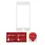 Защитное стекло для iPhone 6/6S Full Screen (3D), RED LINE, белый, УТ000008165, фото 3