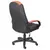 Кресло офисное &quot;Гармония HOME&quot;, CH 685, с подлокотниками, оранжевое/черно-фиолетовое, фото 4