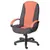 Кресло офисное &quot;Гармония HOME&quot;, CH 685, с подлокотниками, оранжевое/черно-фиолетовое, фото 3