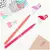 Ручка гелевая стираемая MESHU &quot;Flamingo&quot; синяя, 0,5мм, корпус ассорти, фото 1