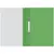 Папка-скоросшиватель пластик. OfficeSpace, А4, 160мкм, зеленая с прозр. верхом, фото 3