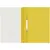 Папка-скоросшиватель пластик. OfficeSpace, А4, 160мкм, желтая с прозр. верхом, фото 3