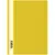 Папка-скоросшиватель пластик. OfficeSpace, А4, 160мкм, желтая с прозр. верхом, фото 2