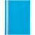 Папка-скоросшиватель пластик. OfficeSpace, А4, 120мкм, голубая с прозр. верхом, фото 3
