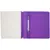 Папка-скоросшиватель пластик. Berlingo, А5, 180мкм, фиолетовая с прозр. верхом, индив. ШК, фото 2